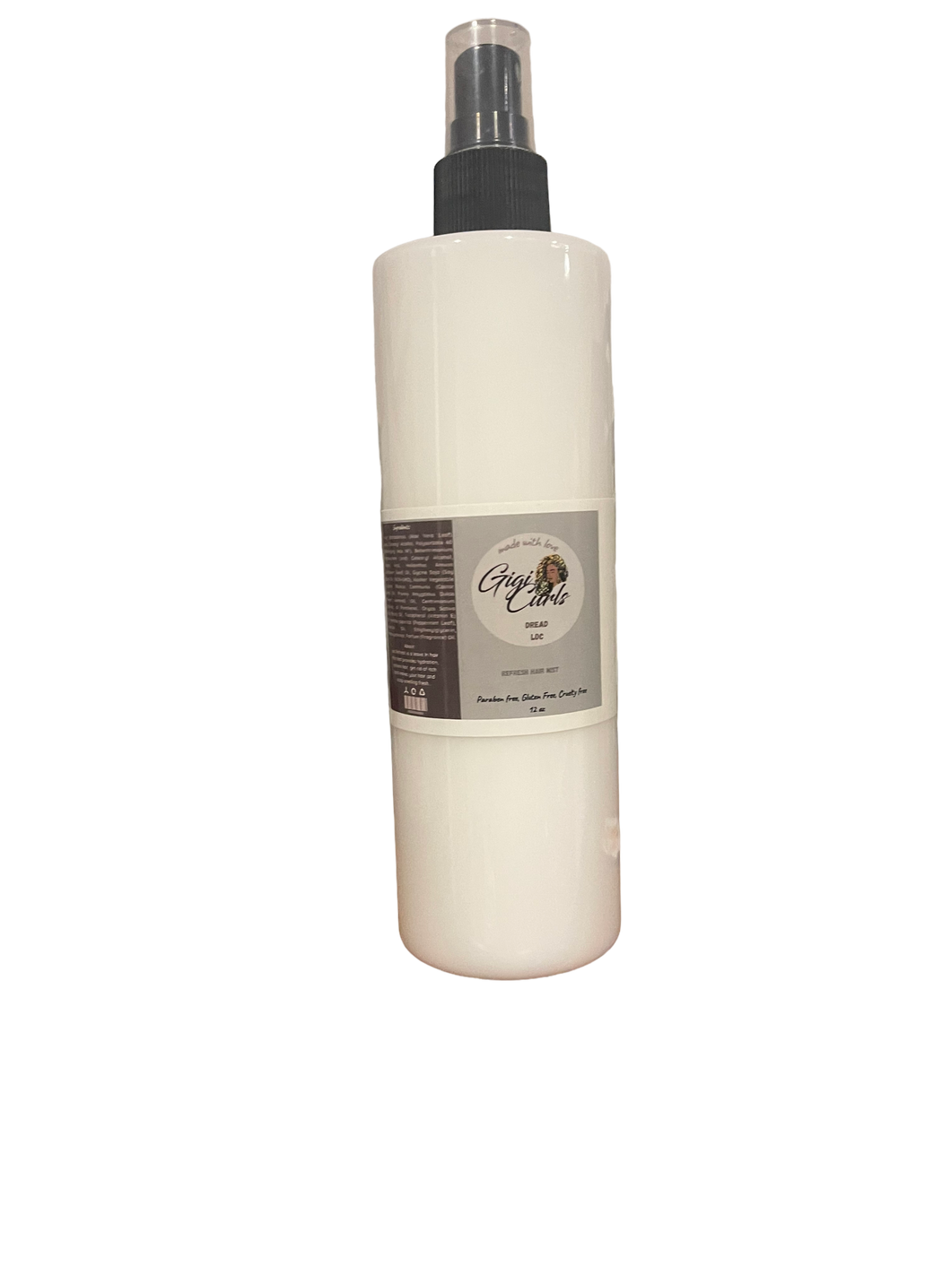 Dread loc refresh hair mist spray